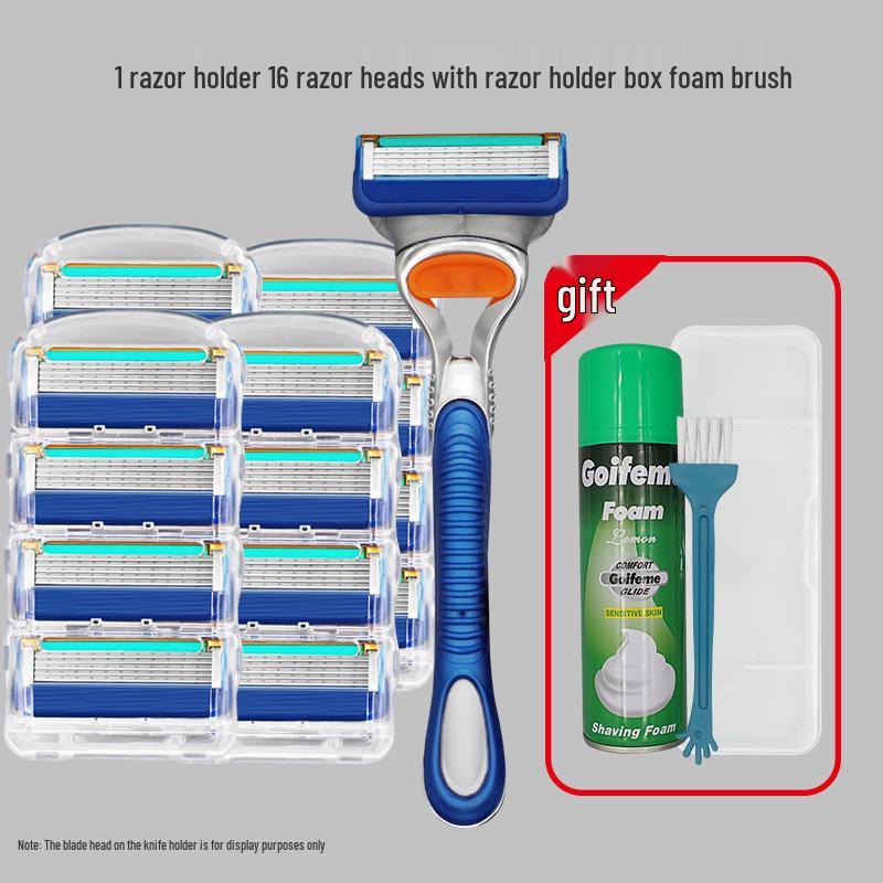 Old-Fashioned Drop-Shipping Compatible Razor: 5-Layer Gillette Fusion5 Shaving Knife