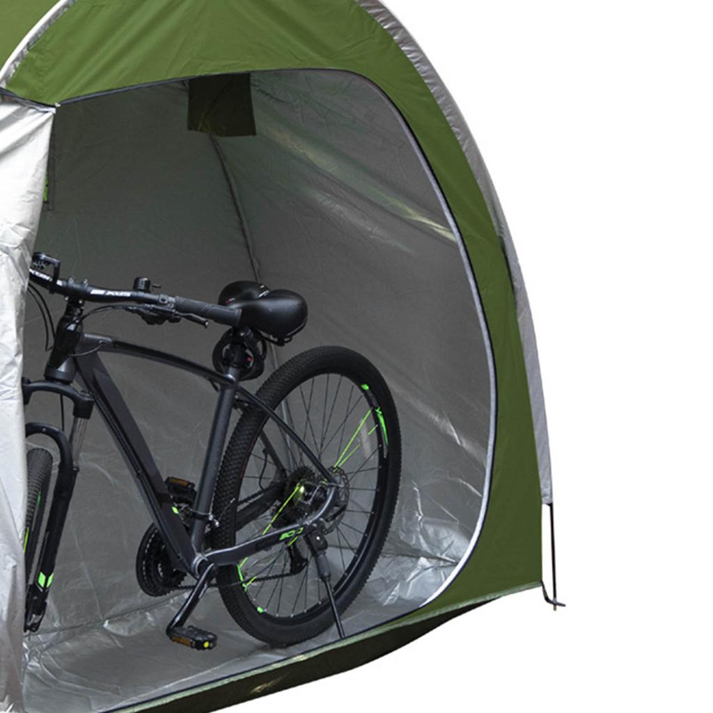 Stan na kolo Oxford tkanina 8mm tyč ze skelných vláken Vodotěsný Snadno odnímatelný Stan pro uskladnění kola pro