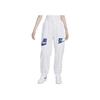 Nike Pantalones casuales deportivos cónicos de tiro alto con estampado de logotipo de letras para mujer, color abedul jaspeado DV8089-051