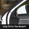 Car Window A-pillar Panel Triangle Cover Carbon Fiber Color Trim For Mercedes Benz A Class W177 - Interior Accessories