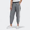 Adidas Originals Track Pants Retro Side Stripe Knit Joggers Women Bottoms Gray GM5365