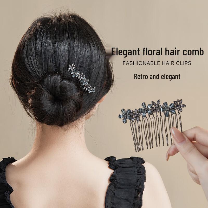 CHIMERA Elegant Floral Hair Comb 1 Piece
