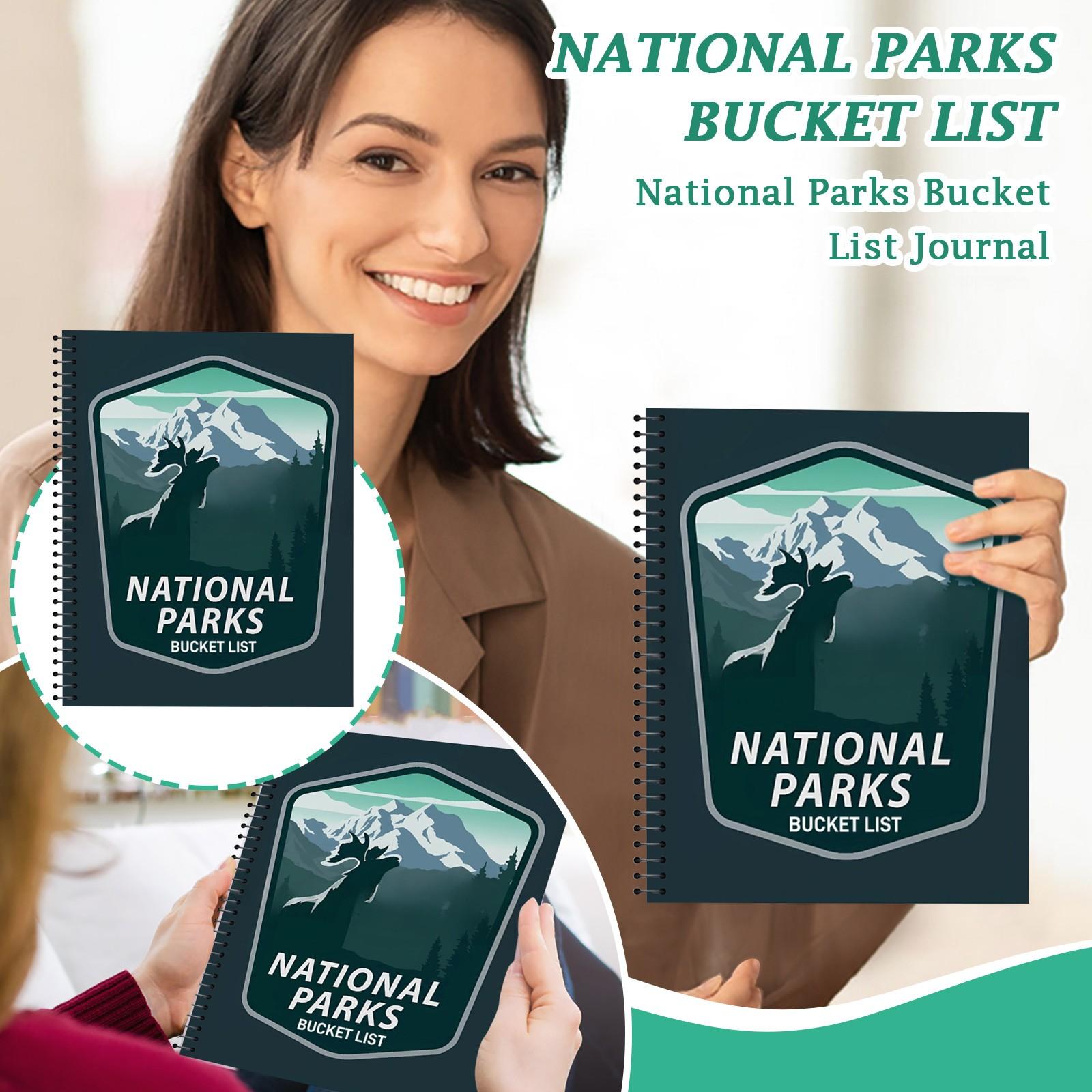 

Журнал списка желаний национальных парков One Size зелёный