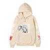 Record of Ragnarok Thor Manga Hoodie Vertikaler Japanischer Chinesischer Text Drachenprint Anime Pullover Sweatshirt