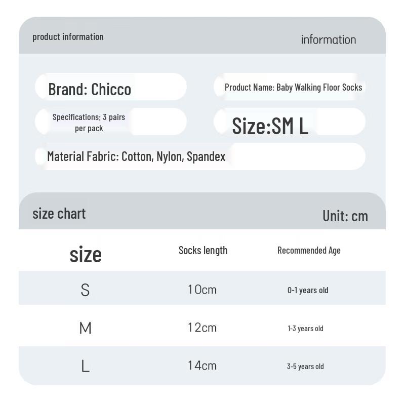 Aibao Shi Baby Anti-Slip Floor Socks