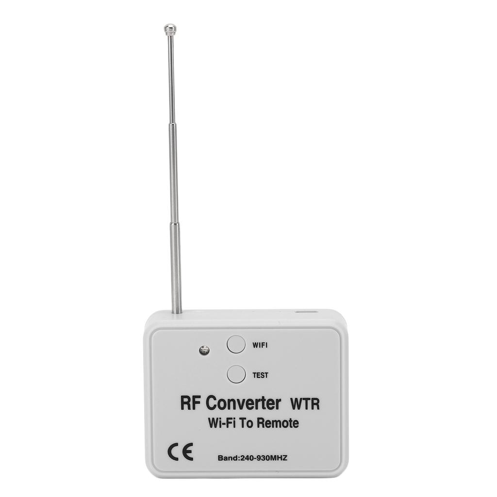 WiFi to RF Converter 240-930MHz WiFi Remote Control Converter for Household Appliances Curtains