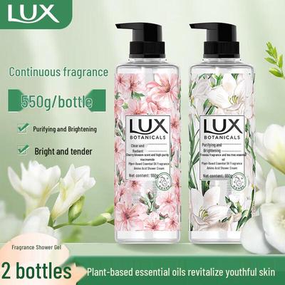 Lux Plant Essential Oil Long-lasting Fragrance Shower Gel Set