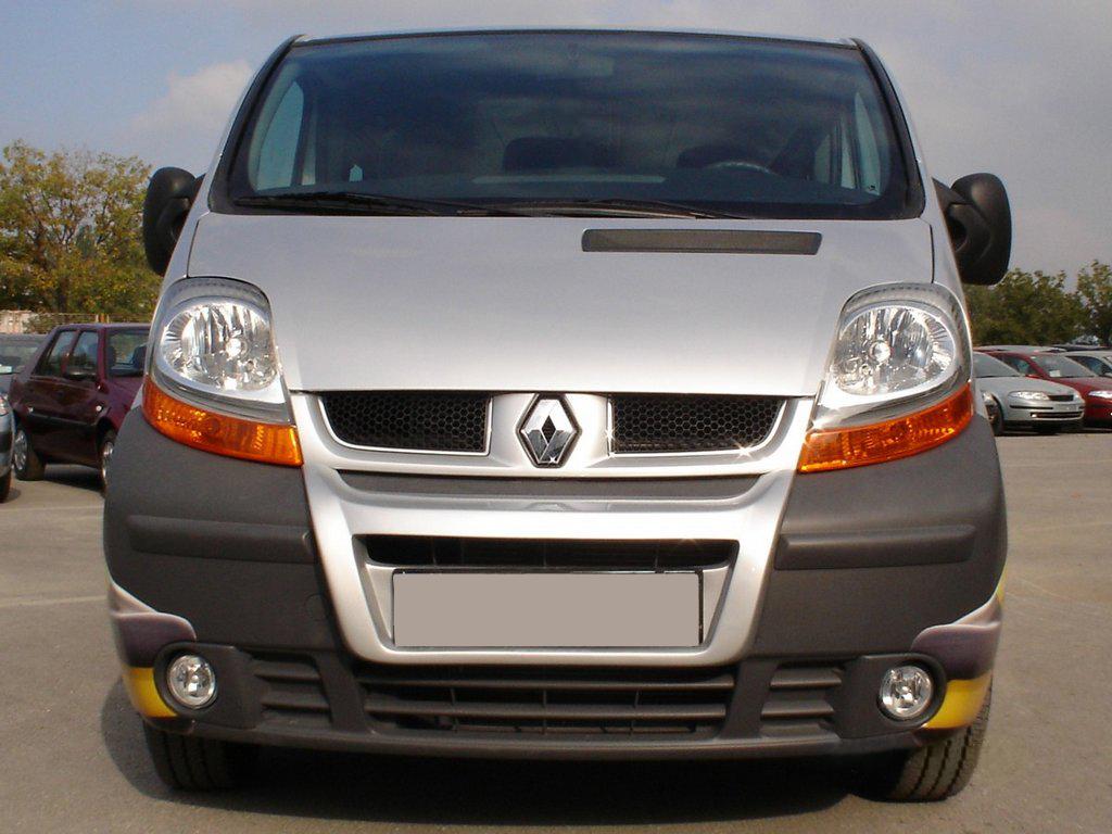 

Передняя губа (под покраску) для Nissan Primastar 2002-2014 гг