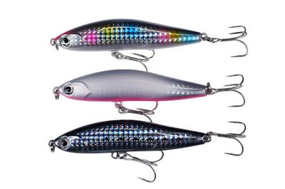 Momo Lure Honey Trap Sinking Pencil Lure for Sea 70mm 95mm Assorted Set 3 Bass, & (95mm - Colors)