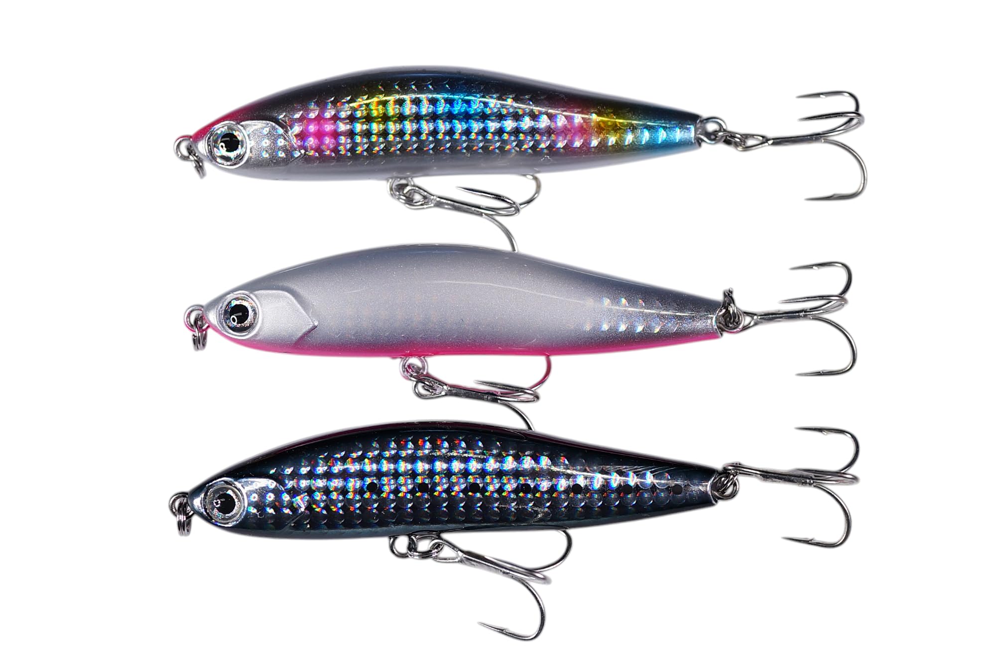 

Momo Lure Honey Trap Sinking Pencil Lure for Sea 70mm 95mm Assorted Set 3 Bass, & (95mm - Colors)