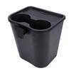 Car Trash Can Cup Holder Stylish Design for   2022-2025 Back Seat Bin