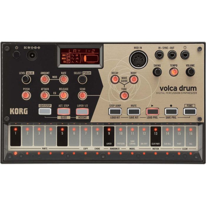 Synthétiseur - Korg - DKO VOLCA-DRUM - Noir - Électronique - Avancé