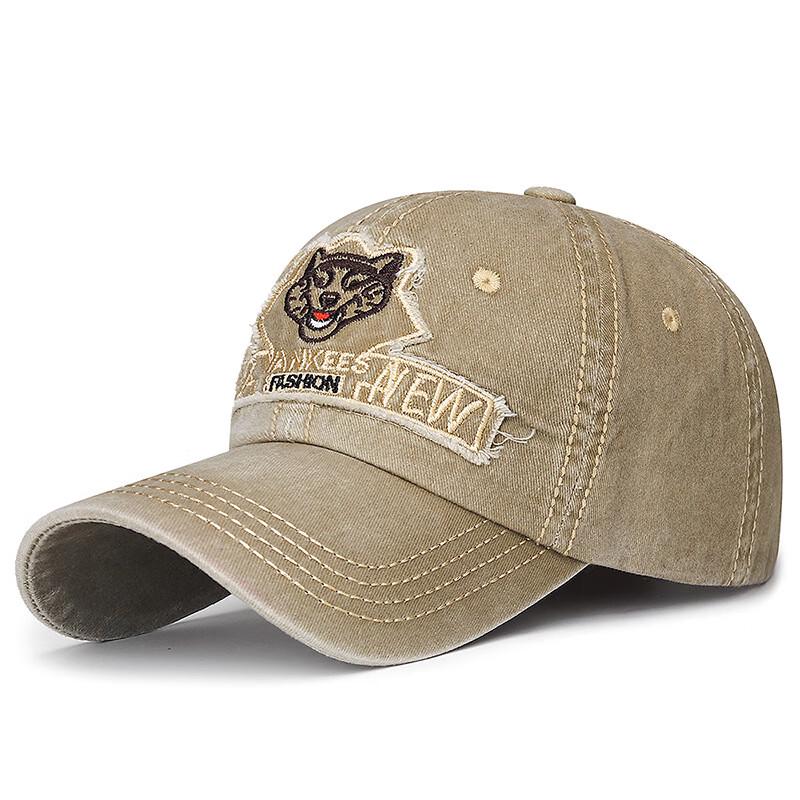 Кепка-бейсболка ZHENYUEQI с выцветшей головой леопарда Adjustable