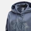 Nike Hooded Sports Casual Loose Sweatshirt Women Sweatshirt Gray Blue HQ4869084