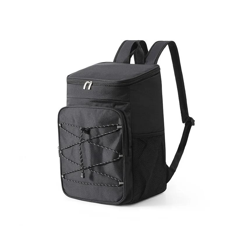 Outdoor Thermal Cooler Backpack Bags Insulated Leakproof Lunch Bag Camping Drink Refrigerator Picnic Food Fresh Keeping Bag