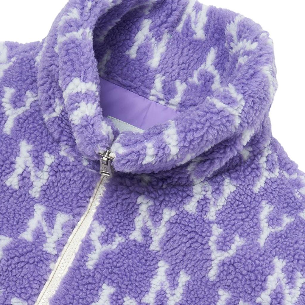 New MLB New York Yankees Velvet Jackets Unisex Purple 3AFDM0126-50LDS