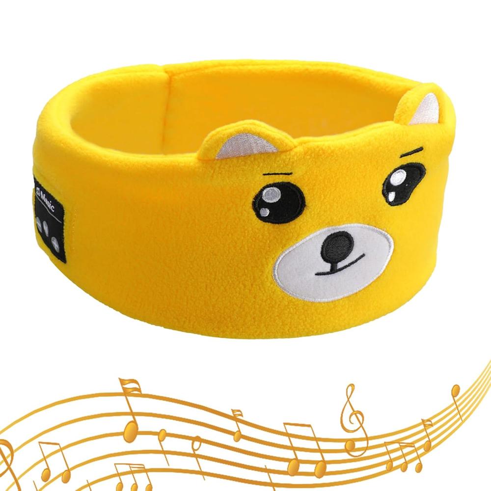 

Детские Bluetooth наушники-повязка – Беспроводная повязка для сна с музыкой, Милые наушники для детей, 6 часов работы, Bluetooth V5.0