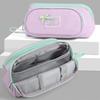 Multi-layer Magnetic Bow Pen Bag Bowknot Pencil Bag Cute Retro Color Pencil Case  Daily