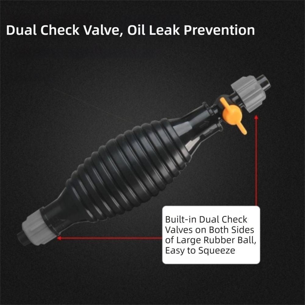 Multifunktionale manuelle Kraftstoffpumpe Langlebige Benzin-Transferpumpe Hand-Siphonpumpe Universell