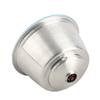 Refillable Coffee Capsules Stainless Steel Coffee Maker Pod Filters Cup 0.35oz Capacity for Dolce Gusto EDG466 EDG606
