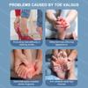 1Pair Toe Separator Hallux Valgus Bunion Corrector Hammer Toe Orthotics Appliance Hallux Valgus Splint Sleeve Bunion Corrector