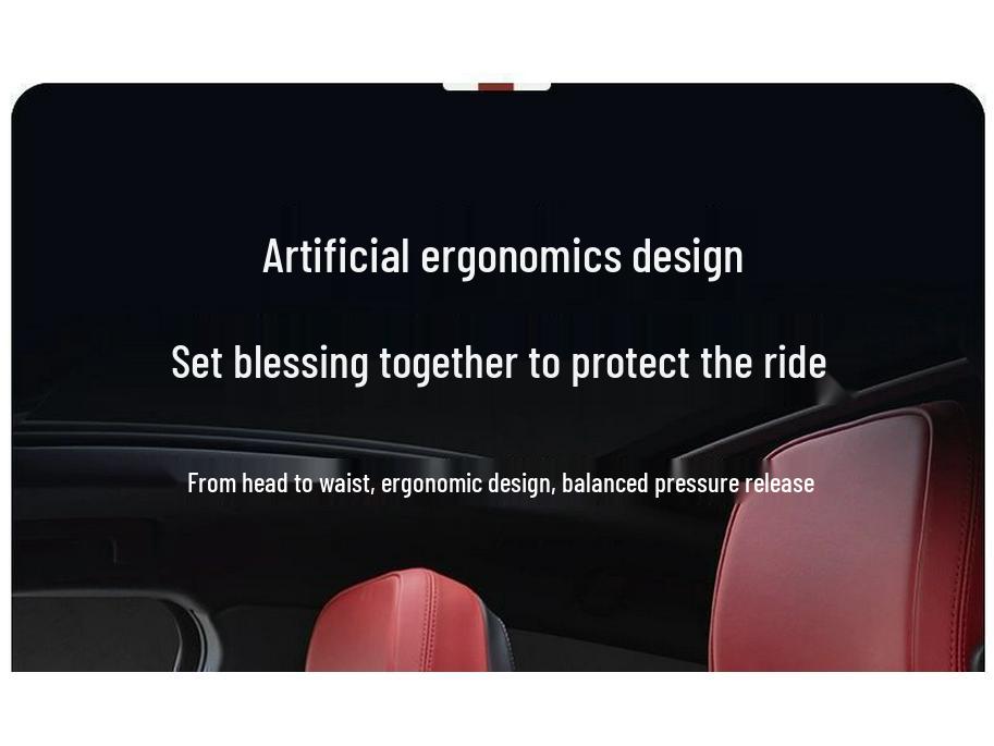 Almohada de apoyo para el cuello y la zona lumbar del reposacabezas del Porsche Macan/Cayenne: Compatible con 718, Panamera, 911