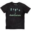 Good Charlotte Unisex Adult Generation RX Skulls Stone Wash T-Shirt