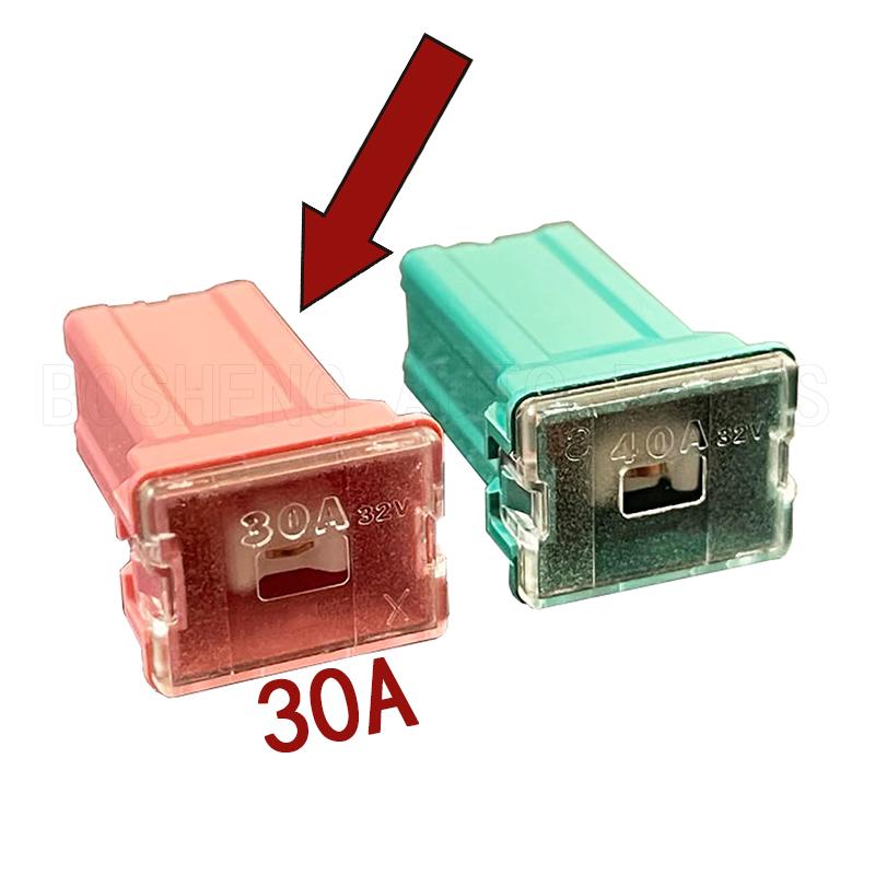 New Medium Current Fuse OEM 9098210001 90982-10001 9098210002 90982-10002 for TOYOTA COROLLA 1991-2004 T.U.V 1996-2007 PRIUS 90982-10001 30A