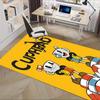 1pc Cuphead,Mugman,Bros Office Carpet Soft Polyester Non Slip Machine Washable Indoor Carpet Living