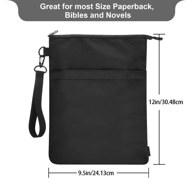 Protective Book Sleeve For Travel Use Accessory With Paperback And Hardcover Books Easy To Carry