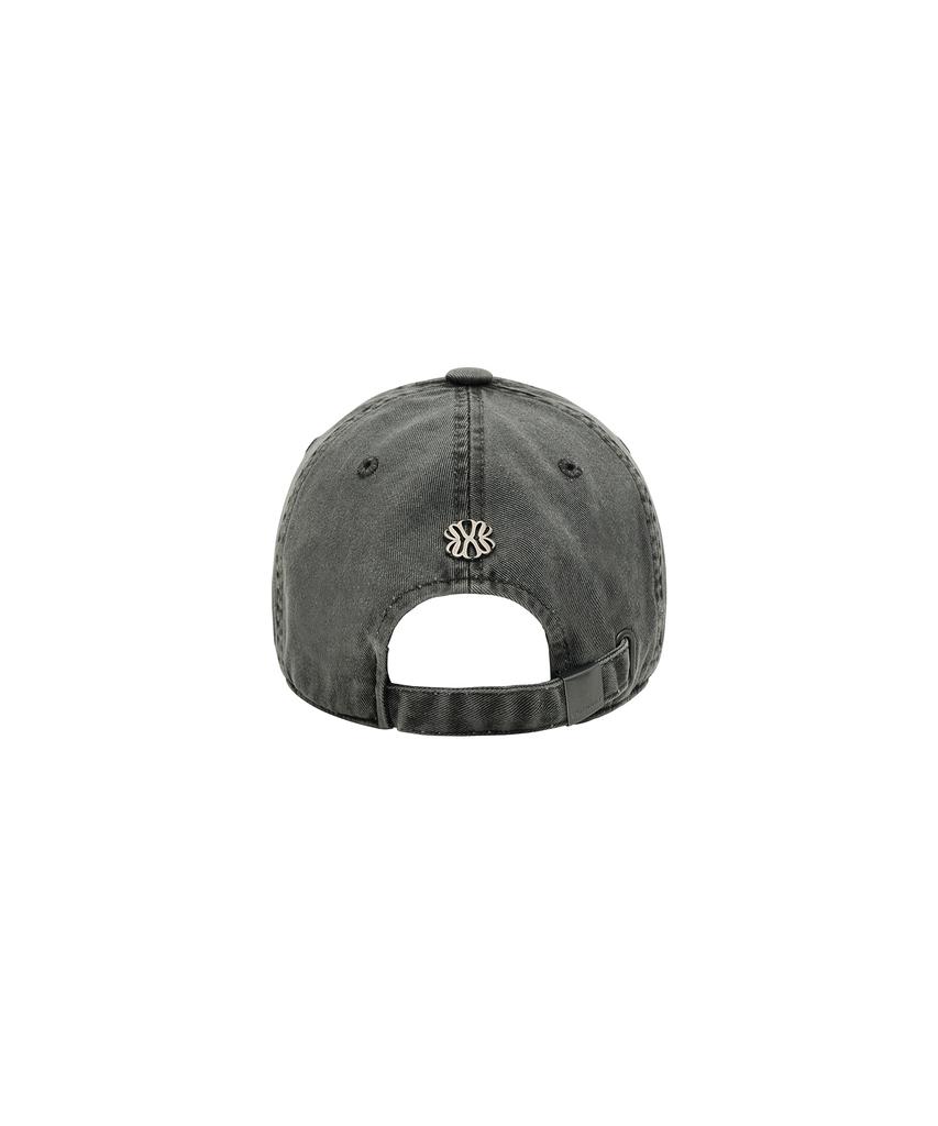 UNGIMMICK Embroidered Pigment Washed Cap (Charcoal)