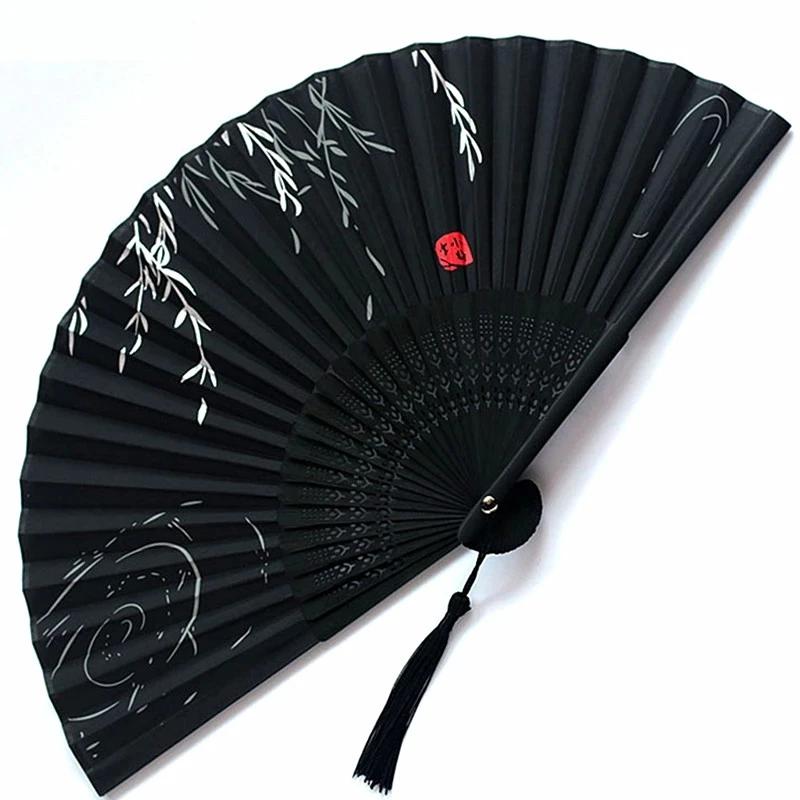 Ancient Style Folding Fan Men and Women Classical Dance Fan Costume Performance Photography Props Chinese Style