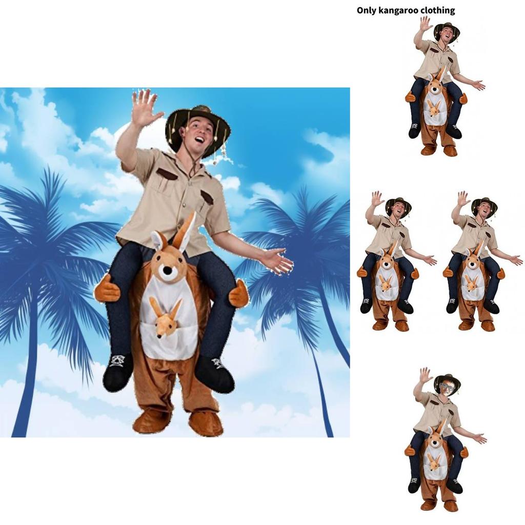 Kangaroo Party Stage Attire With Cotton And Polyester For Cosplay And Event Use