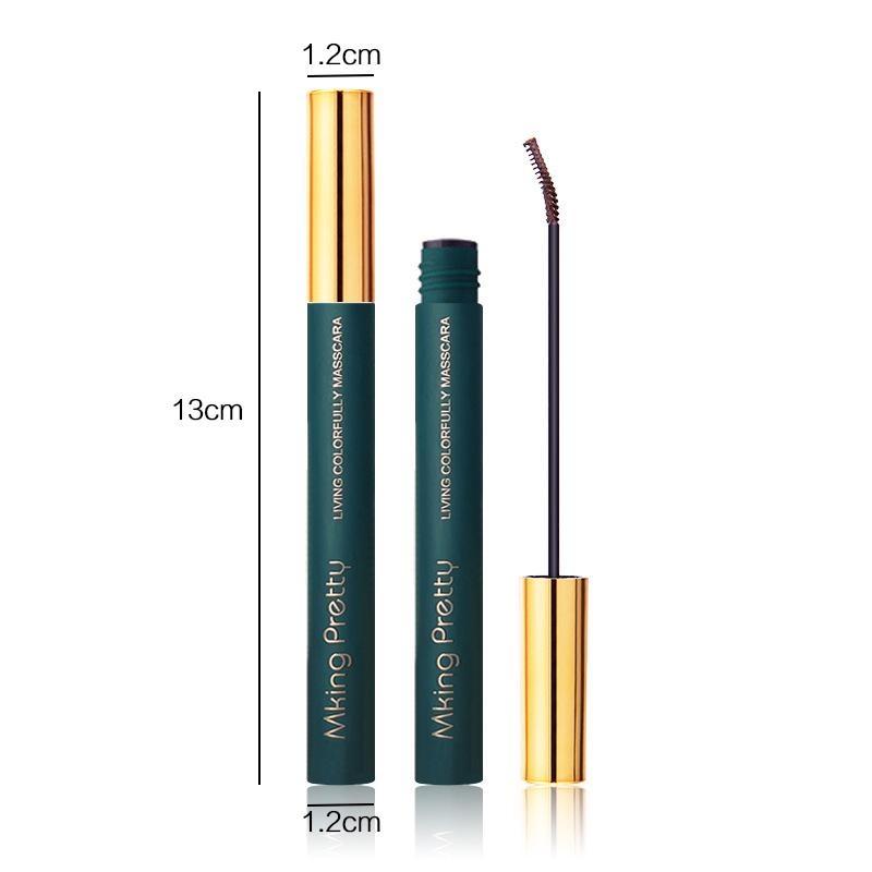 1Pc Eyelashes Silk Fiber Lash Mascara for Eyelash Extension Black Thick Eye Lashes Curler Cosmetic Make Up Tool 4 Colors Optional