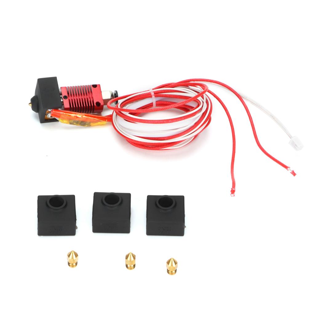3D Printer Parts High Temperature Resistance Exactness Extruder Hot End Set for Assembly