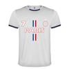 Ensemble foot enfant Paris 1 étoile – 2 tee-shirts + 1 short inspiré victoire - - Bleu