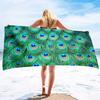 Animal Peacock Print Series Seaside Vacation Beach Towel Swimming Bath Towel Sports Towel