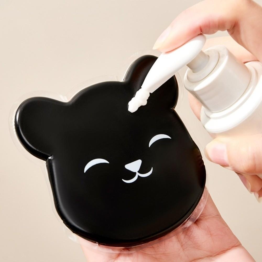 Non-Absorbing Body Lotion Application Tool Reusable Bear Shape Puff  Liquid Foundation