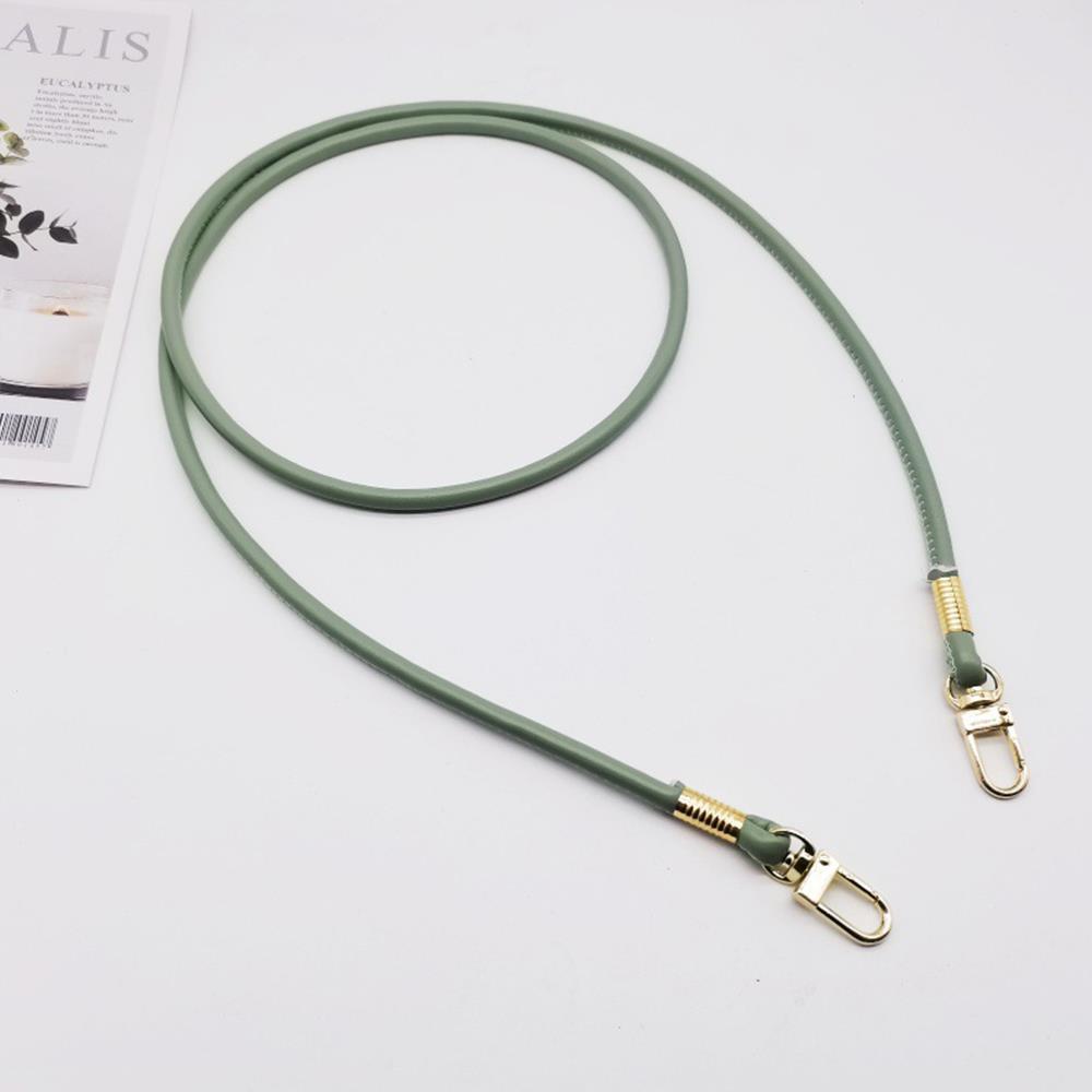 120cm PU Leather Bag Strap Crossbody Shoulder Bag Strap Luggage Strap Mobile Phone Lanyard Handbag Handle Replacement Bag Belt
