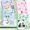 Clear Document Folders with Cartoon Design Lightweight File Storage for Students Teachers Award Certificate Organization