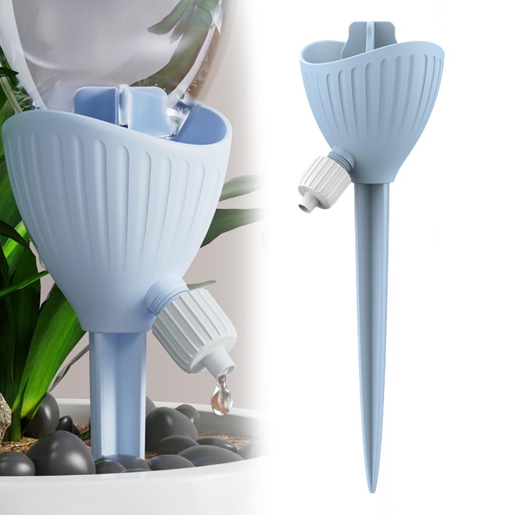 Adjustable Flow Lazy Flowerpot Automatic Potted Plant Watering Device Drip Water Switch Control Irrigation System Water Dropper
