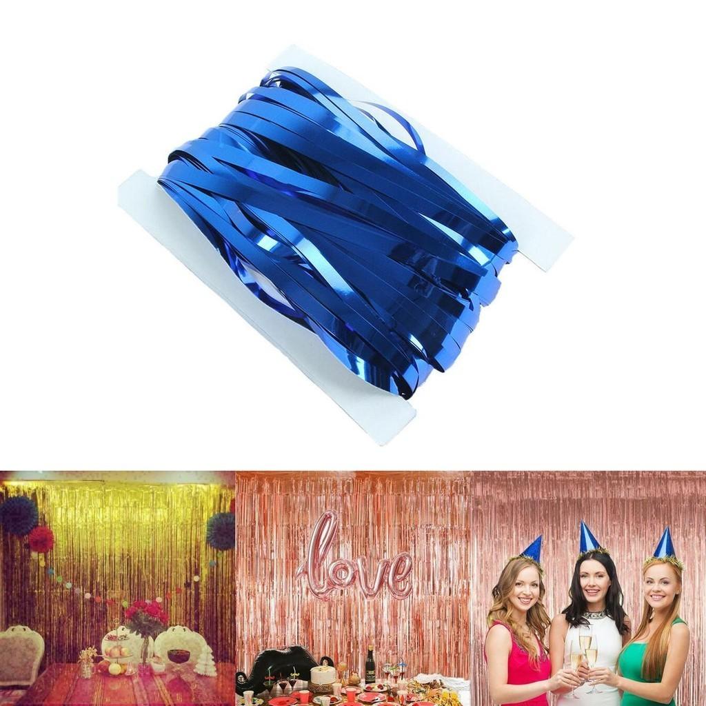 Funkelnde Glitzerfolien Lametta Regenvorhänge für atemberaubende Partyhintergründe