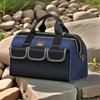 Thickened Large Capacity Electrician Tool Kit Waterproofed Wear-Resistant Upgrade Oxford Cloth Multi-Pocket Storage Tool Bag