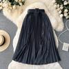 Mid-Length Skirt Women's Autumn Popular Skirt Pleated Skirt