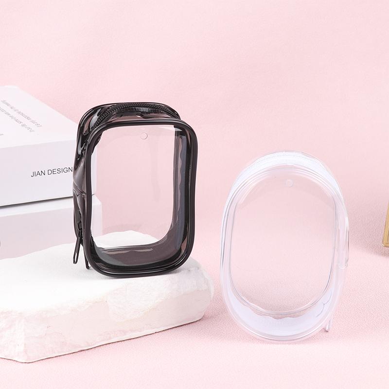 Mini Anime Doll Display Bag Transparent Coin Purse Pouch Organizer Case Wallet Key Lipstick Earphone Storage Bag