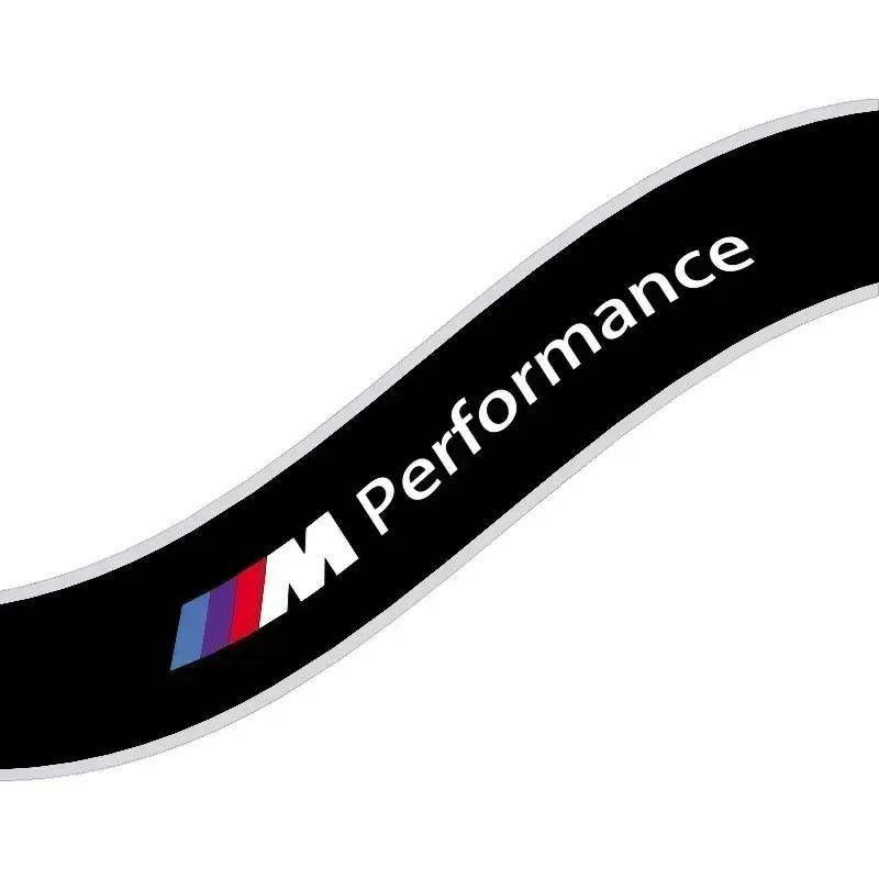 -För BMW Bil Vindruteklistermärken Fram och Bak Dekorativ Emblem för BMW E30 E34 E36 E39 E46 E53 E60 E70 E71 E85 E87 E90