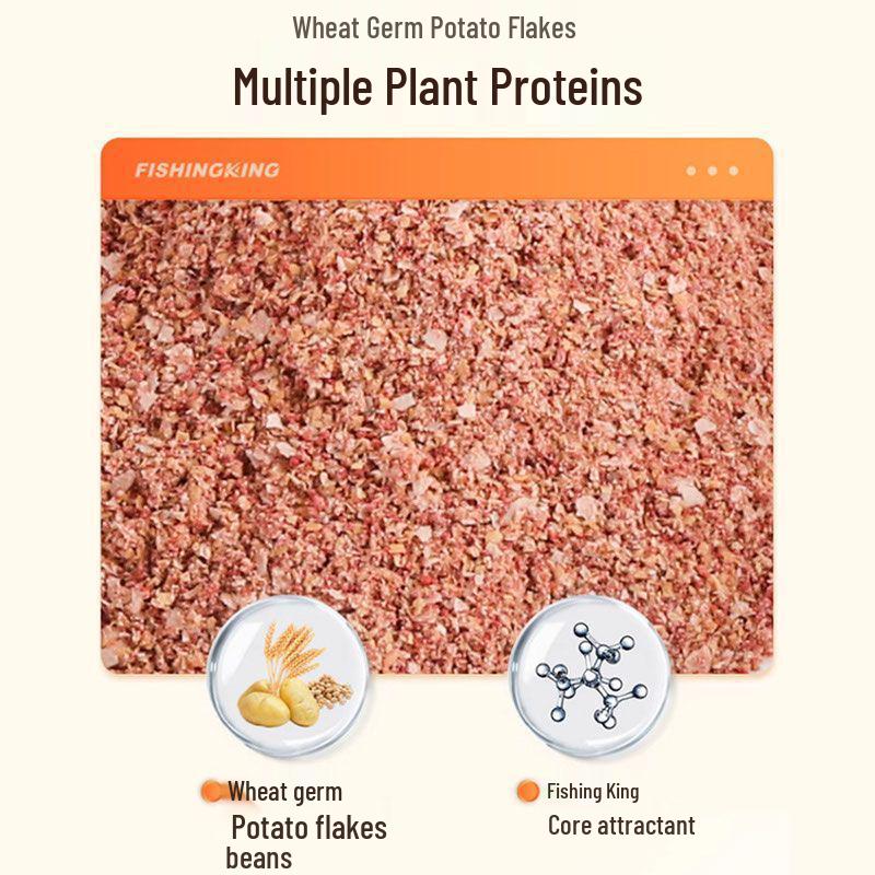 Wild Fishing Extra Strong Scent Bait for Crucian, Carp, Bream, and Wuchang - All Seasons Universal Groundbait.