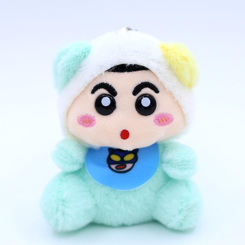 Niedlich Niedlich Bastel Buntstift Shin-chan Anhänger Plüschtier Puppe Tasche Hängedekoration Schlüsselanhänger Puppe