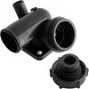 BOXI 902-783 Engine Coolant Thermostat Housing Assembly Fits for Ford Thunderbird 2003-2005 / for Lincoln LS 2003-2006 / Replaces 539192 3W4Z8592AA