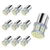 YOBIS 10 vnt. didelio ryškumo S25 vienos lemputės LED (P21W